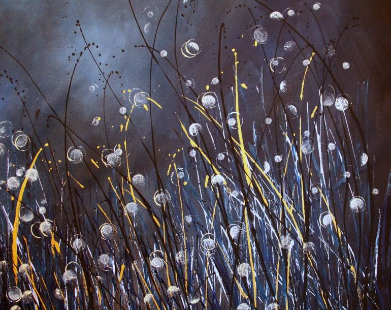 Original Abstract Landscape Painting by Cecilia Frigati