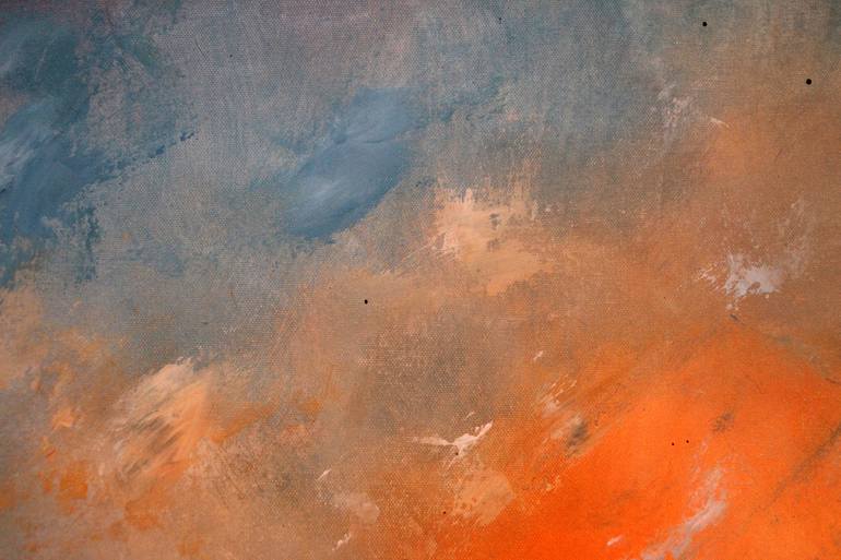 Original Abstract Expressionism Landscape Painting by Cecilia Frigati