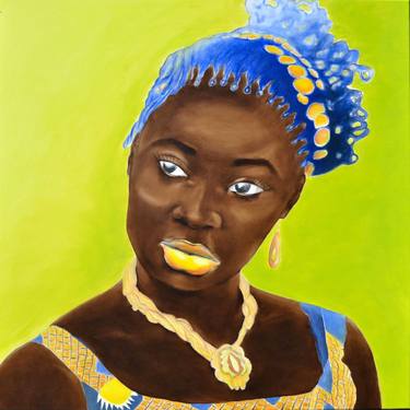 Print of Figurative Portrait Paintings by Anastazia David