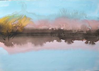 Original Abstract Landscape Paintings by Anna Chmiel