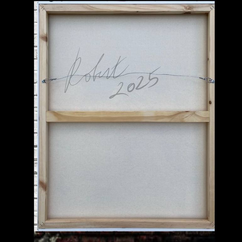 Original Abstract Expressionism Abstract Painting by Robert Edward R