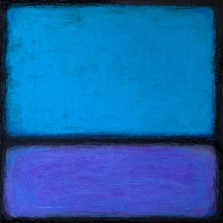 Original Abstract Expressionism Abstract Paintings by Robert Edward R