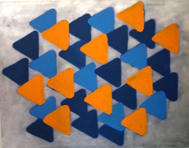 Print of Conceptual Patterns Paintings by Robert Edward Rodriguez