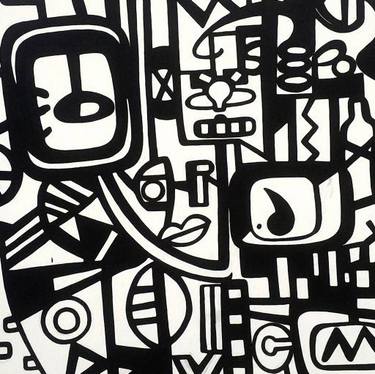 Original Abstract Paintings by Robert Edward R