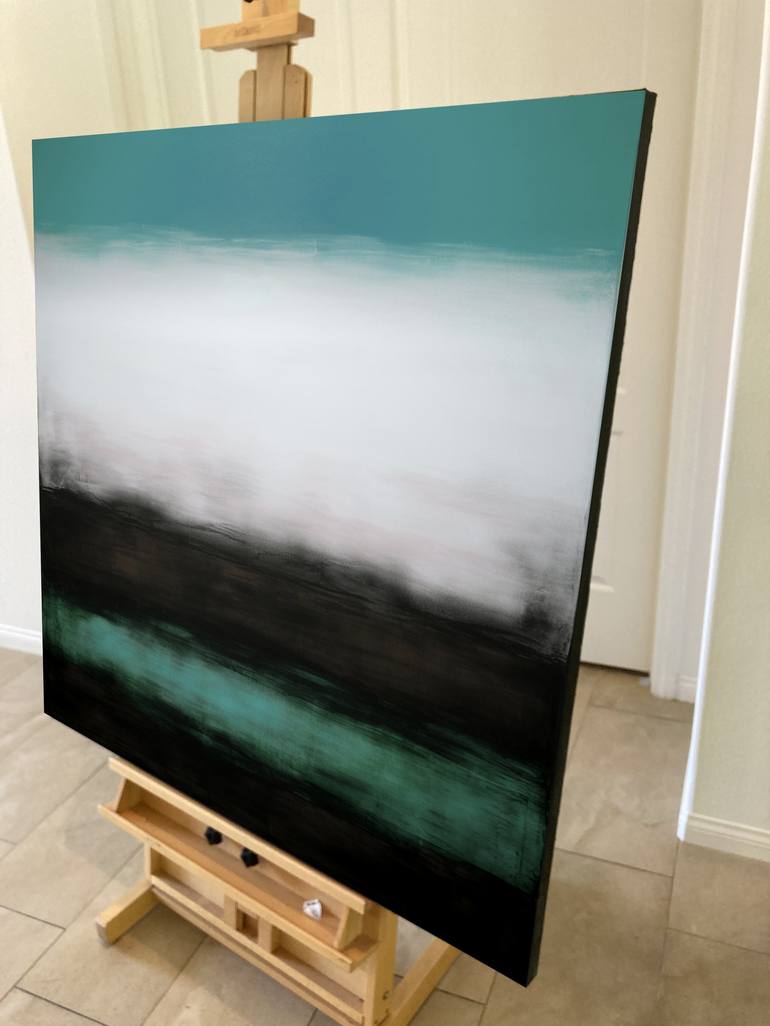 Original Abstract Painting by Robert Edward Rodriguez