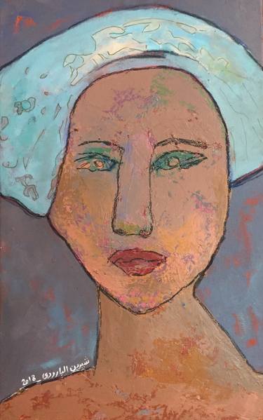 Original Abstract Expressionism Women Paintings by Sherin Elbaroudi