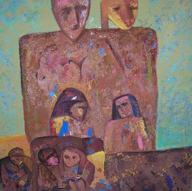 Original Family Paintings by Sherin Elbaroudi