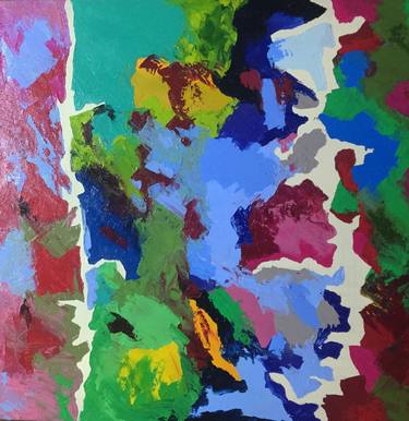 Original Abstract Expressionism Abstract Paintings by Sherin Elbaroudi