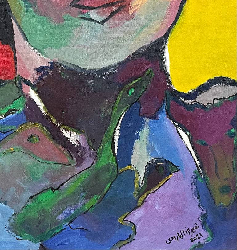 Original Conceptual Fantasy Painting by Sherin Elbaroudi