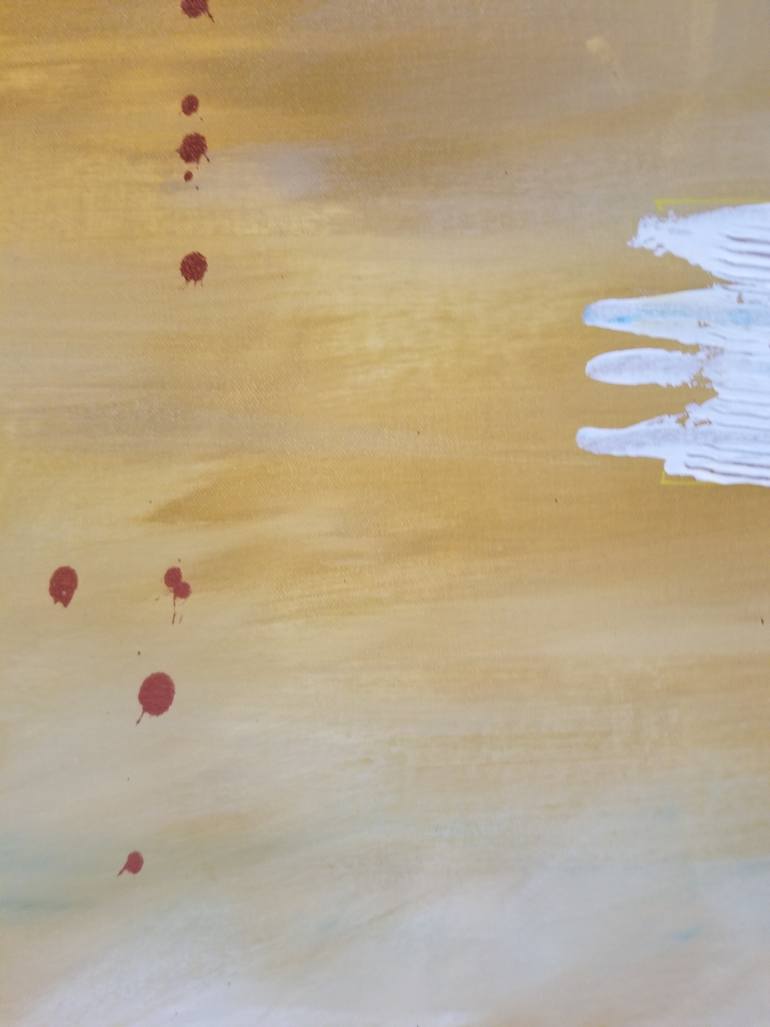 Original Abstract Expressionism Abstract Painting by Monique J Dufour