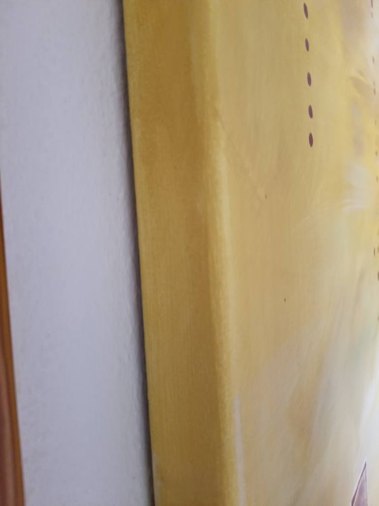 Original Abstract Expressionism Abstract Painting by Monique J Dufour