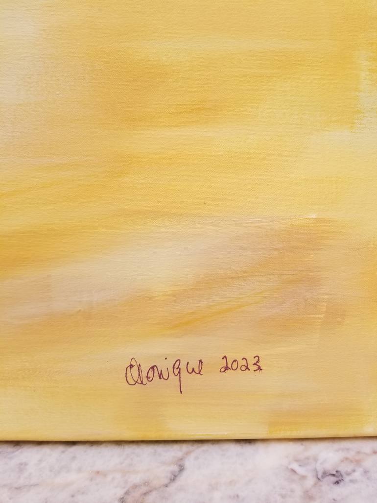 Original Abstract Expressionism Abstract Painting by Monique J Dufour