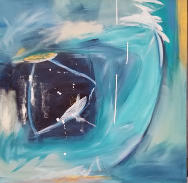 Original Abstract Paintings by Monique J Dufour