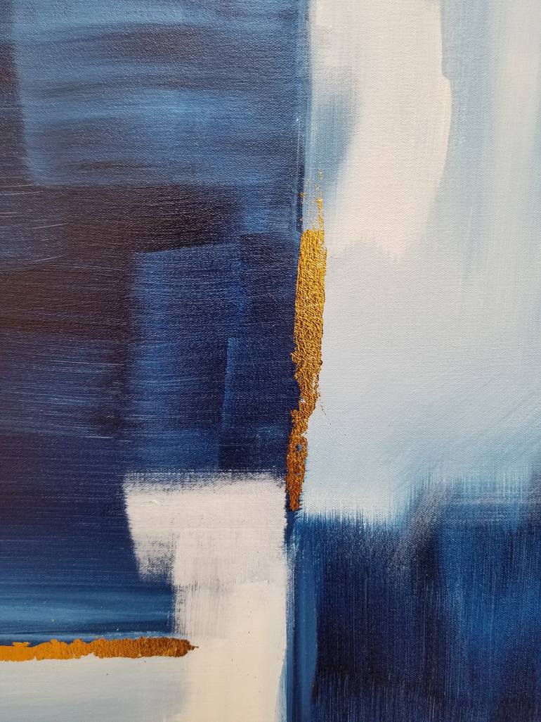 Original Contemporary Abstract Painting by Monique J Dufour