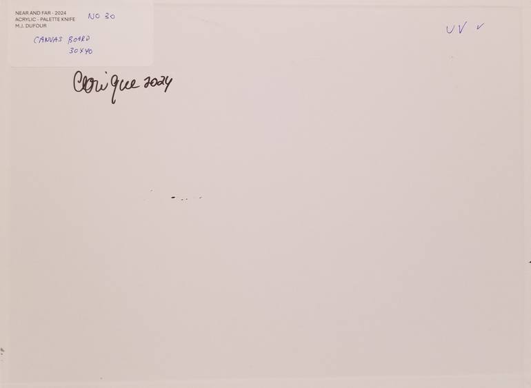 Original Abstract Landscape Painting by Monique J Dufour