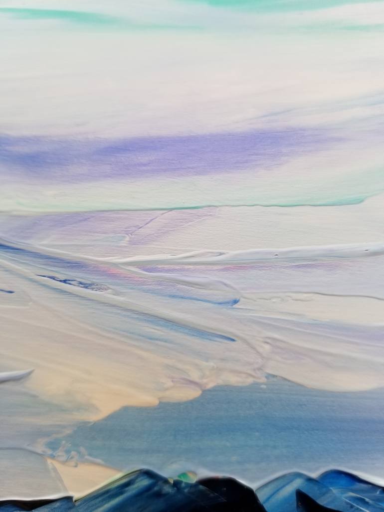 Original Abstract Landscape Painting by Monique J Dufour