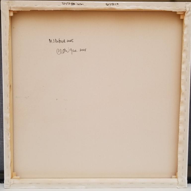 Original Abstract Expressionism Abstract Painting by Monique J Dufour