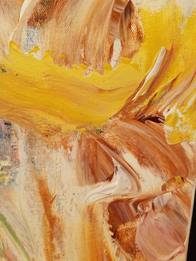 Original Abstract Expressionism Abstract Painting by Monique J Dufour