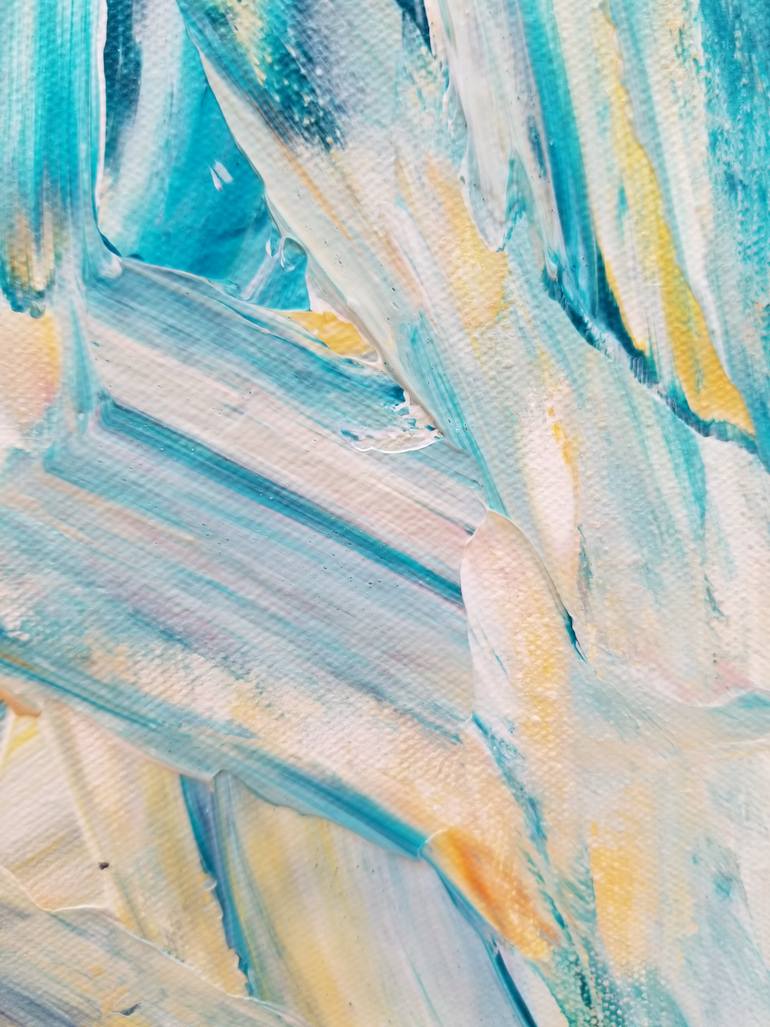 Original Abstract Expressionism Abstract Painting by Monique J Dufour