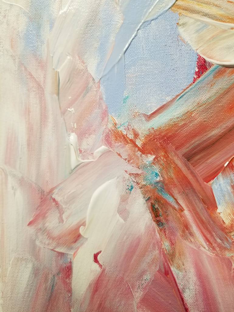 Original Abstract Expressionism Abstract Painting by Monique J Dufour