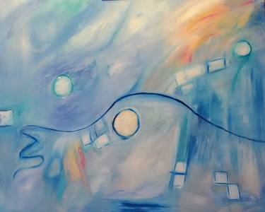 Original Abstract Paintings by Monique J Dufour