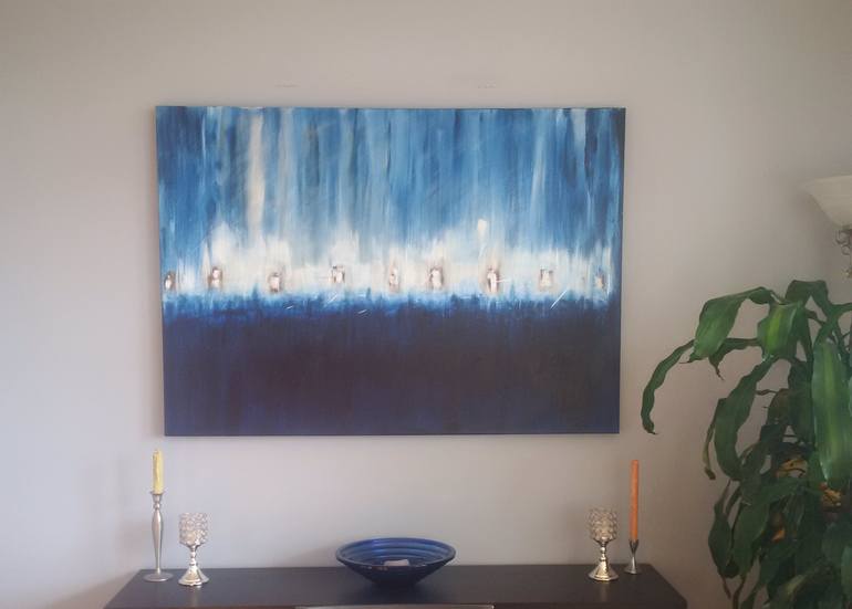 Original Abstract Painting by Monique J Dufour