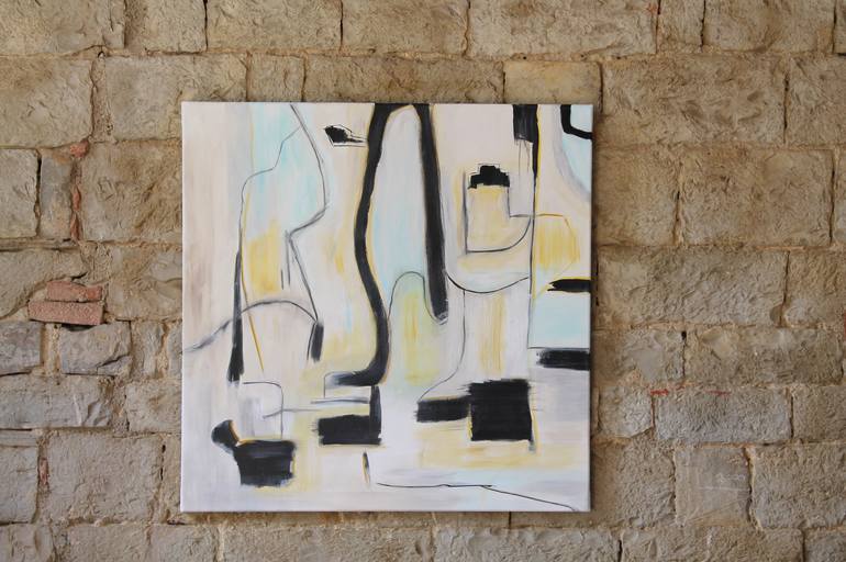 Original Expressionism Abstract Painting by Monique J Dufour