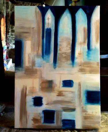 Original Architecture Paintings by Monique J Dufour