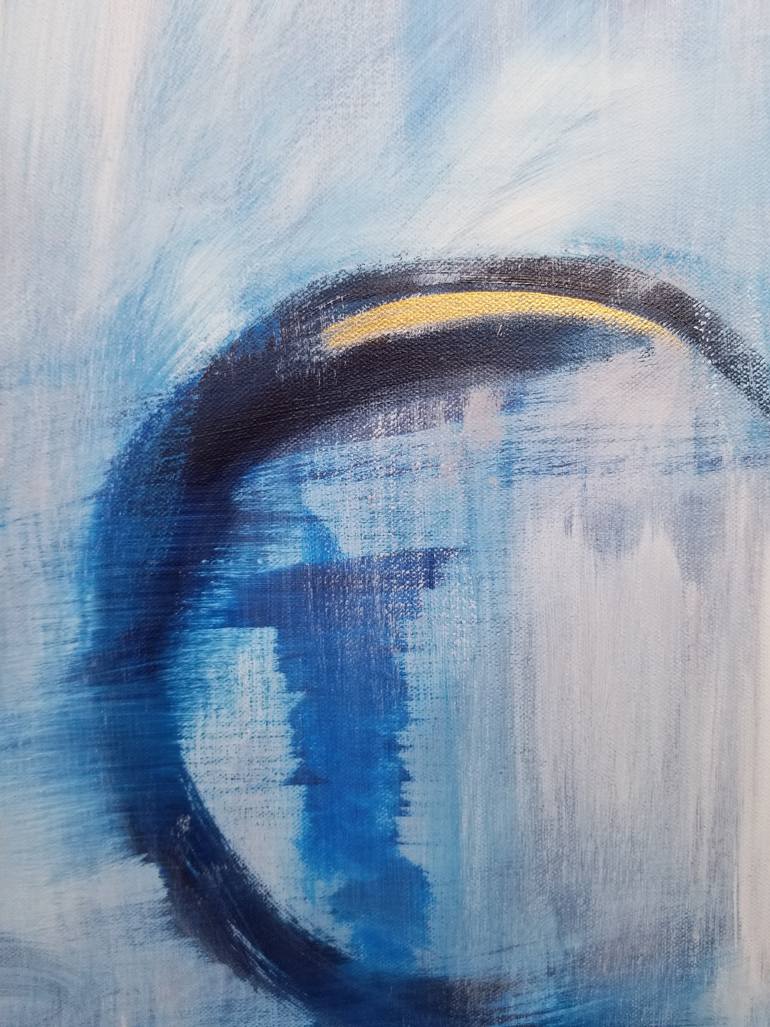 Original Abstract Expressionism Abstract Painting by Monique J Dufour