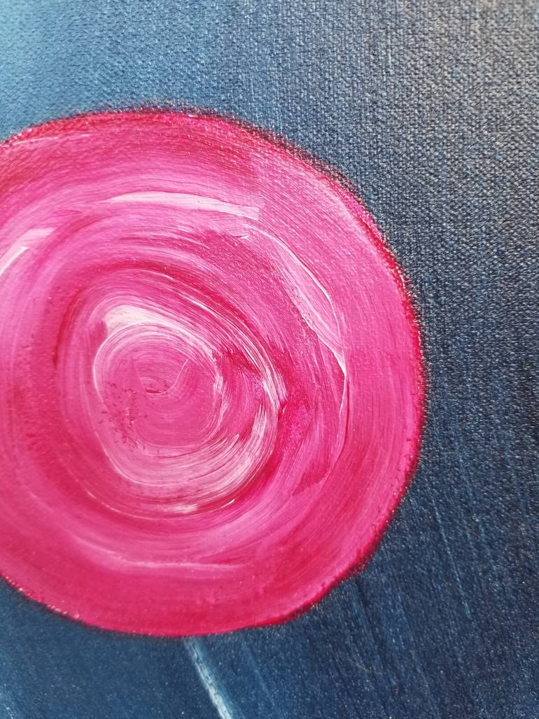 Original Art Deco Abstract Painting by Monique J Dufour