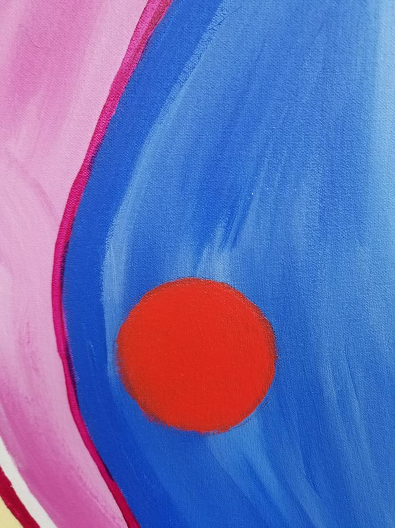 Original Art Deco Abstract Painting by Monique J Dufour
