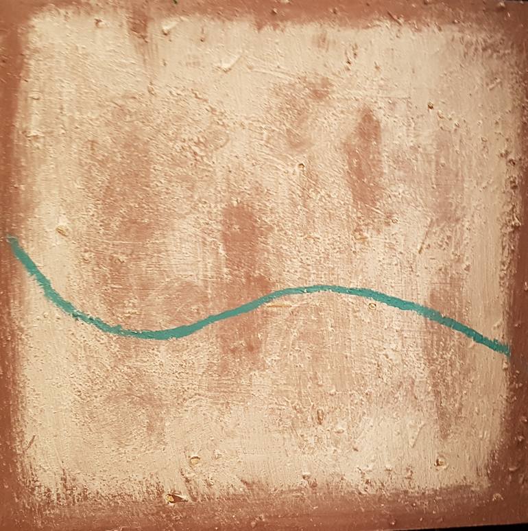 Original Minimalism Abstract Painting by Monique J Dufour