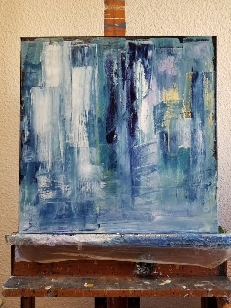 Original Abstract Painting by Monique J Dufour