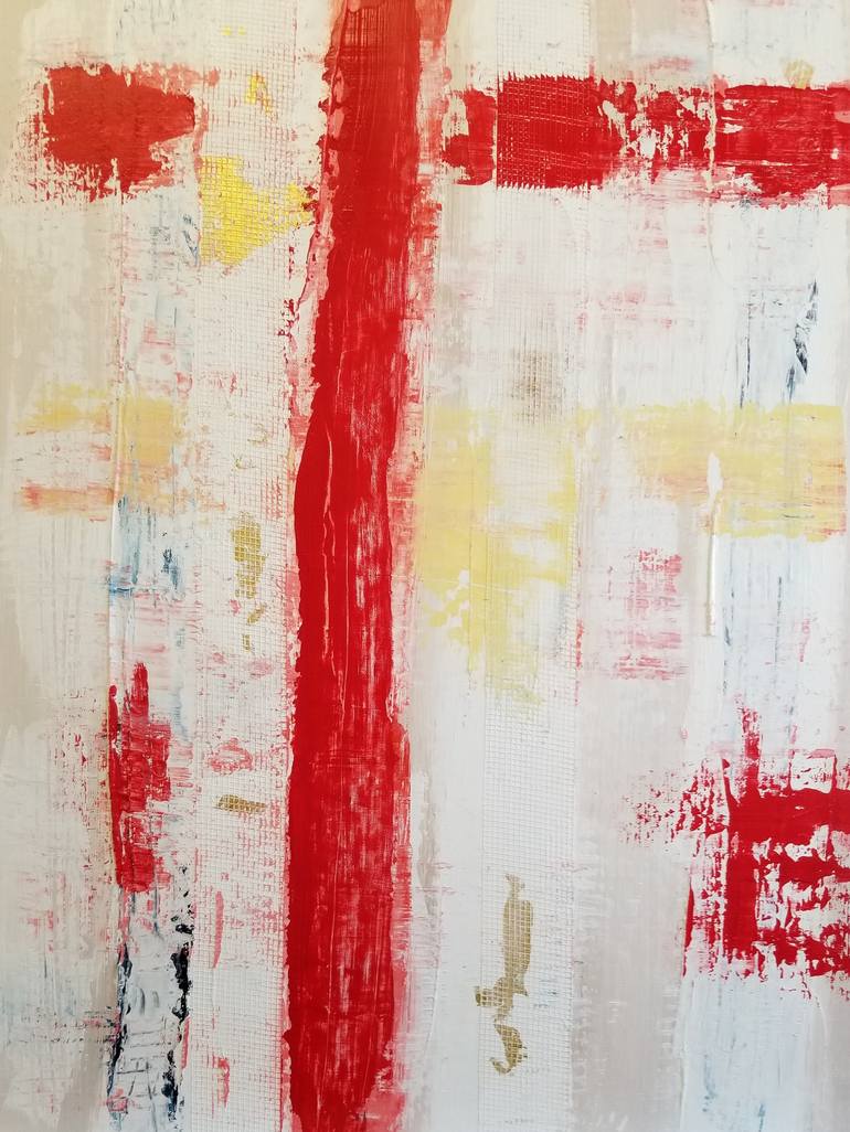 Original Abstract Painting by Monique J Dufour