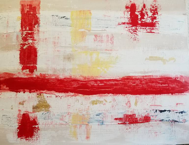 Original Abstract Painting by Monique J Dufour