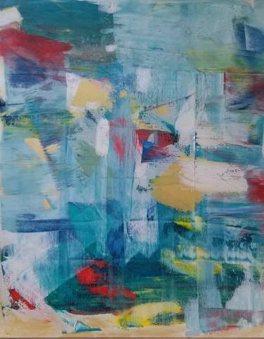 Original Modern Abstract Paintings by Monique J Dufour