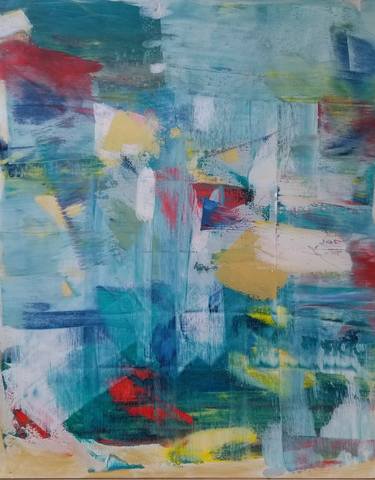 Original Abstract Paintings by Monique J Dufour