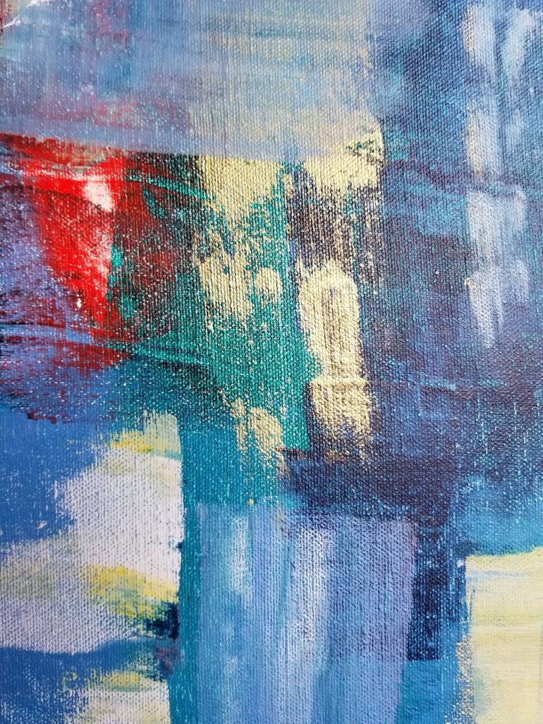 Original Abstract Painting by Monique J Dufour