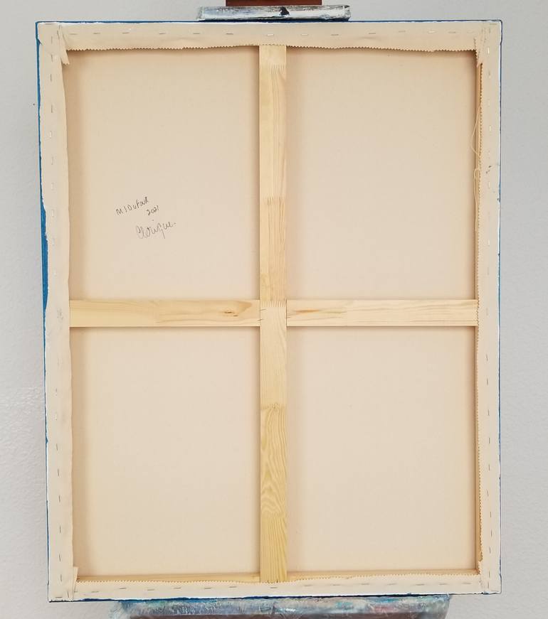 Original Modernism Abstract Painting by Monique J Dufour