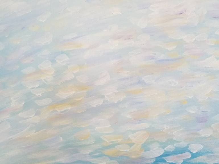 Original Impressionism Abstract Painting by Monique J Dufour