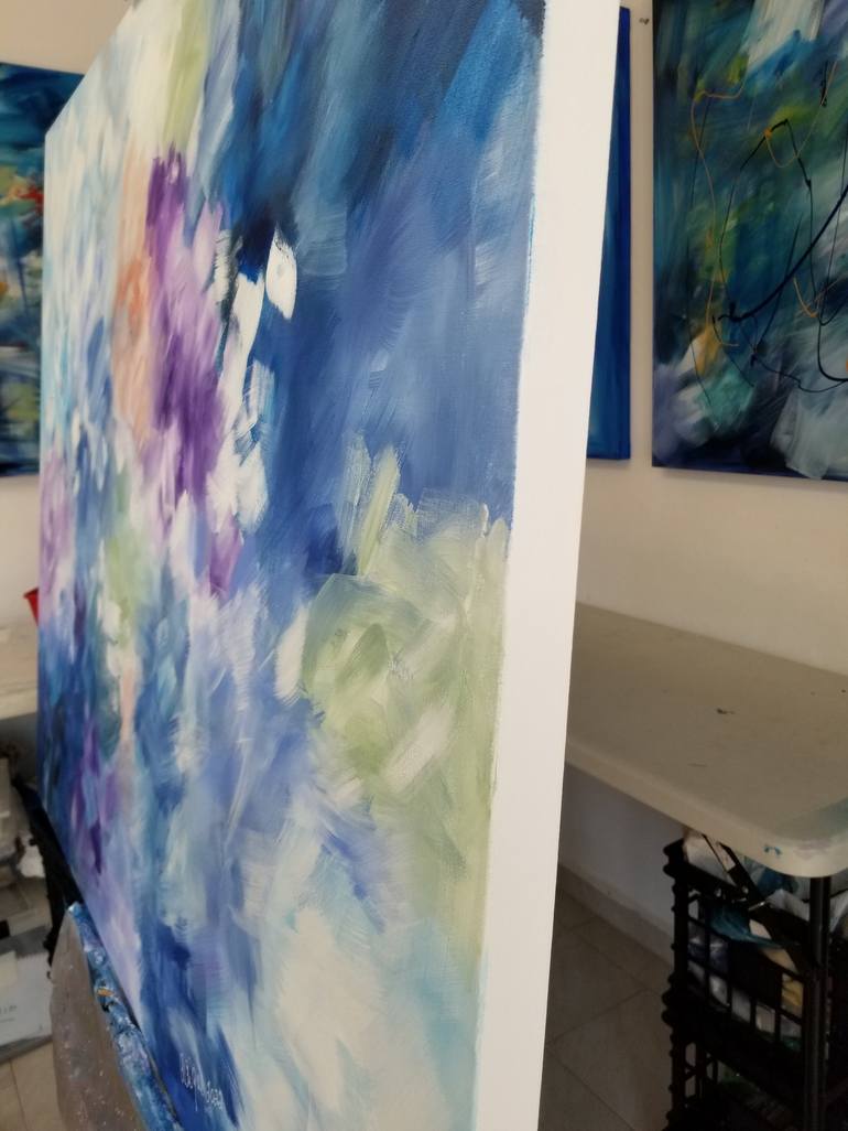 Original Abstract Painting by Monique J Dufour