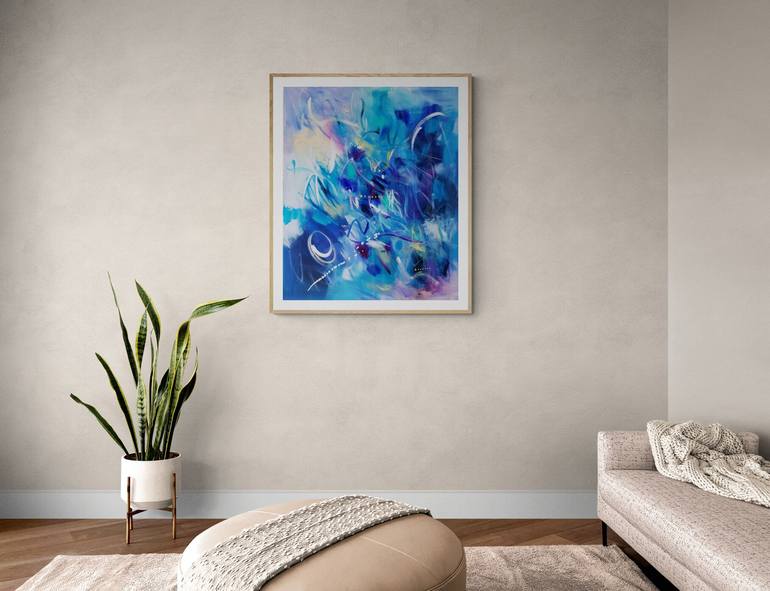 Original Abstract Painting by Monique J Dufour