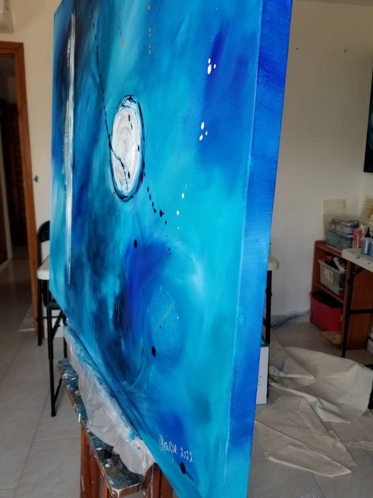 Original Abstract Painting by Monique J Dufour