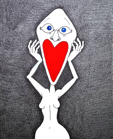 Print of Conceptual Love Drawings by Uyanik Cartoon