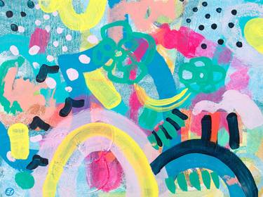 Original Abstract Paintings by Suzie Cumming