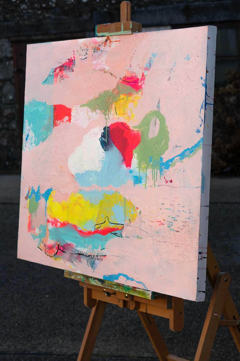 Original Abstract Expressionism Abstract Painting by Suzie Cumming
