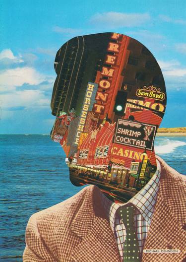 Original Dada Cities Collage by ben stainton