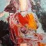 Painting nude in abstract style without detail, brings the imagination to life and opens up perspective.