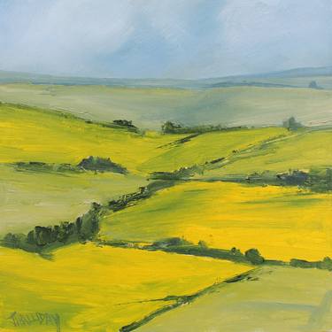 Original Expressionism Landscape Paintings by John Halliday