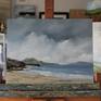 in my studio